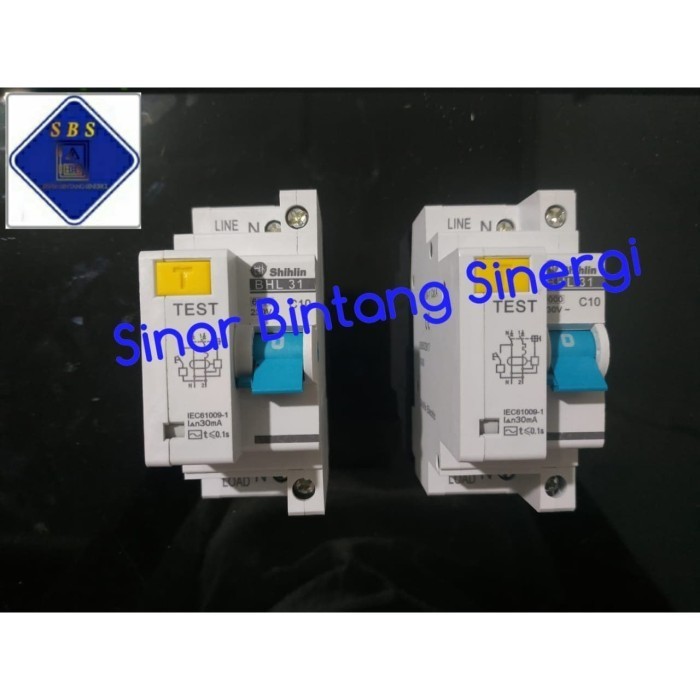 ELCB/RCCB SHIHLIN 1P+N 25A 30MA