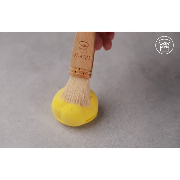 Sanneng Sn4127 - Cake Wool Brush / Kuas Oles Roti Bulu Domba - Small