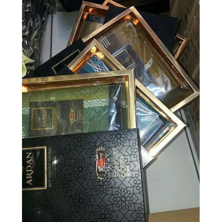 Sarung ARDAN motif Songket Dobby