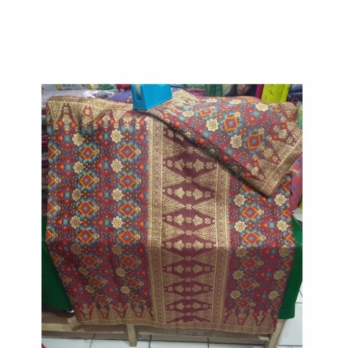 songket mesin Palembang motif Limar antik
