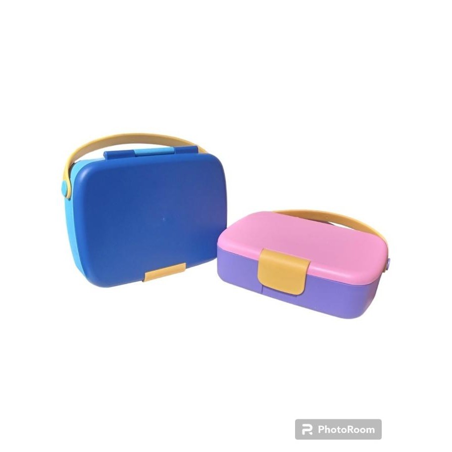 Bento Lunch Box Mirip Munchkin/Kotak Makan Bento Sekat Anti Tumpah Berkualitas