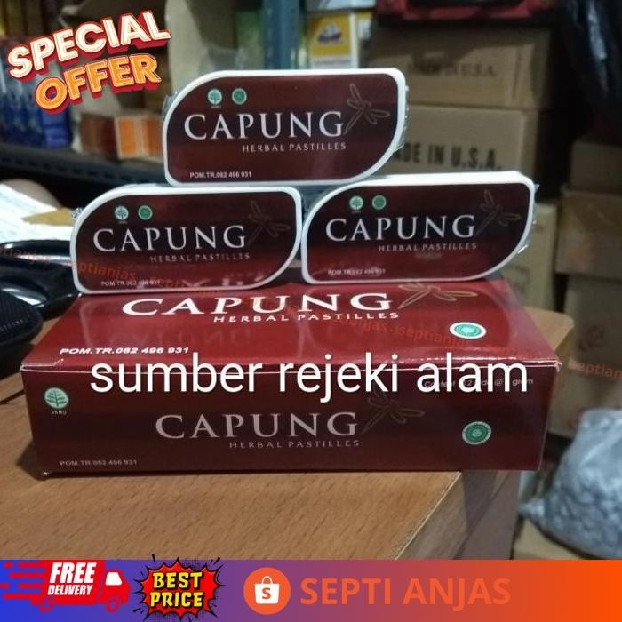 

PERMEN CAPUNG HERBAL PASTILLES !!