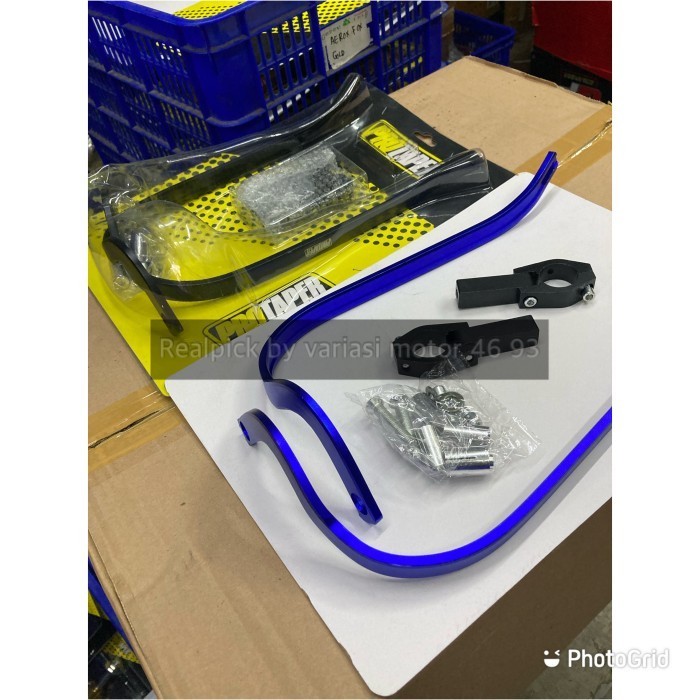 Terlaris handguard pelindung tangan wr 155 biru hitam hand guard wr 155