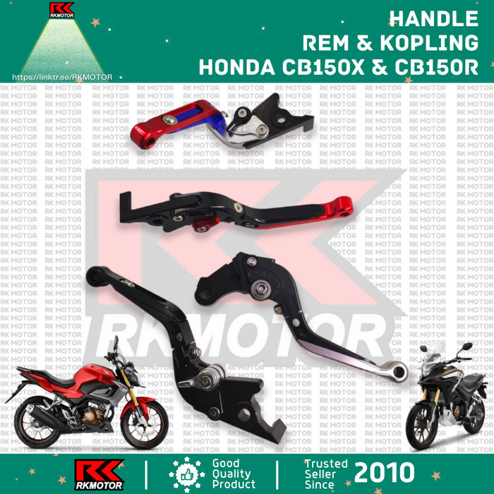 Terlaris Handle Tuas Rem & Kopling Lipat Adjustable Honda CB150X CB150R PNP