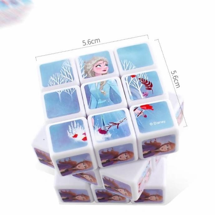 NEW PRODUK Disney rubik mickey mouse rubik frozen mainan anak pengasah otak