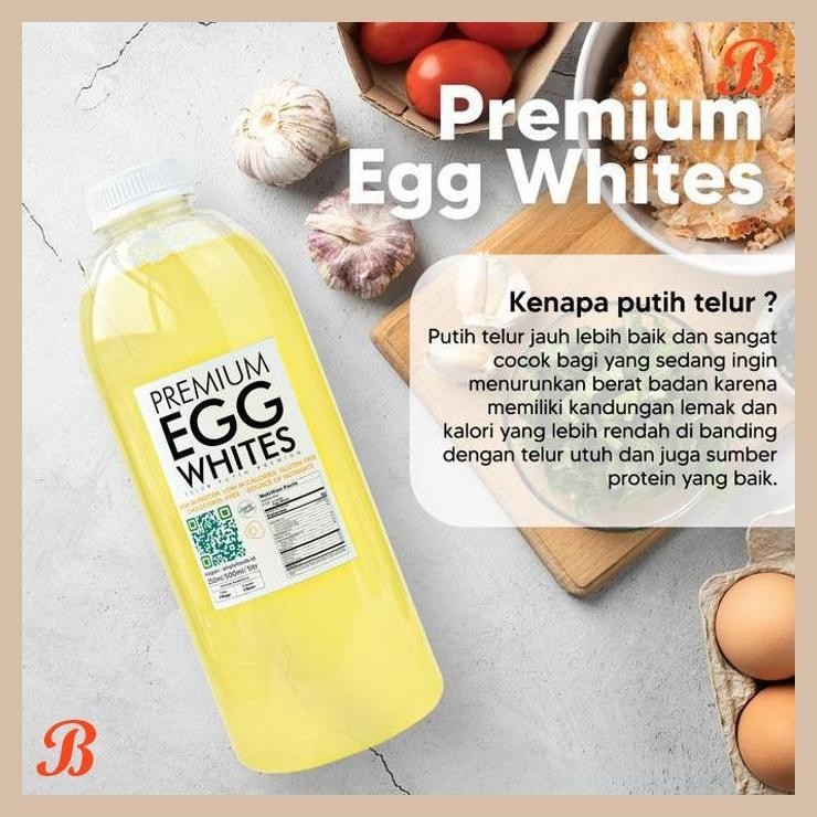 

| HOF | PREMIUM EGG WHITES TELUR PUTIH PREMIUM