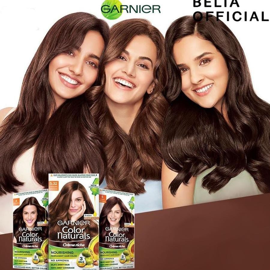 New Garnier Hair Color Sachet | Garnier Pewarna Rambut Sachet | Garnier Cat Rambut Sachet | Garnier 