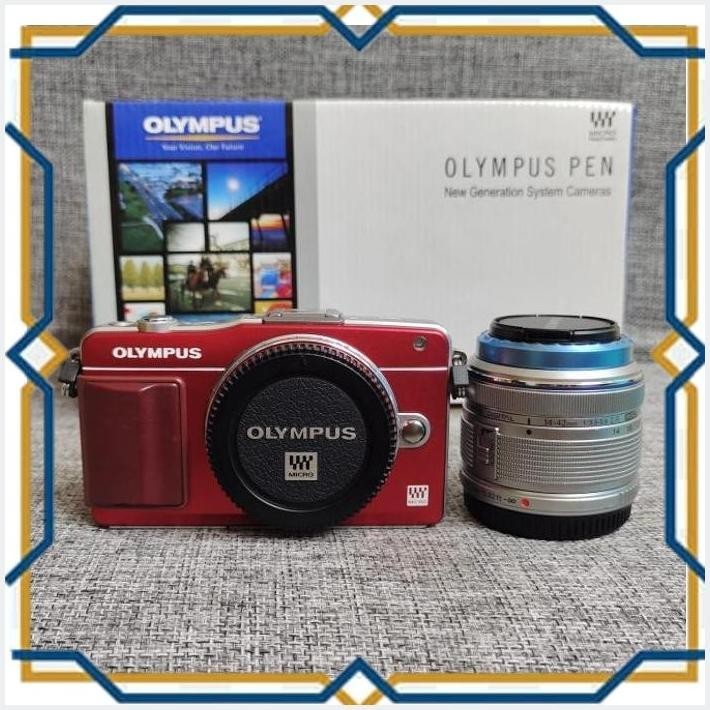 [kam] olympus e-pm2 kit 14-42mm ii r msc kamera mirrorless olympus e pm2