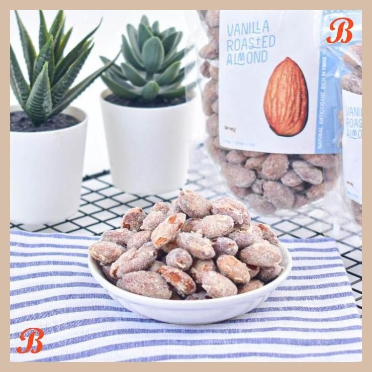 

| HOF | SIMPLY VANILLA ROASTED ALMOND 500 GR