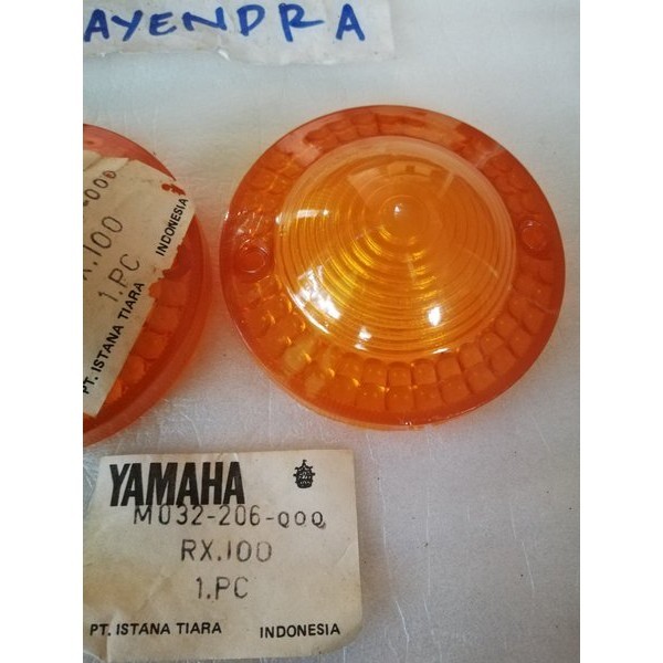 Sale Lens Mika Sein Sen Yamaha Rx100 Rx125 Dt100 Rx Dt 100 125 Nos 2Pcs