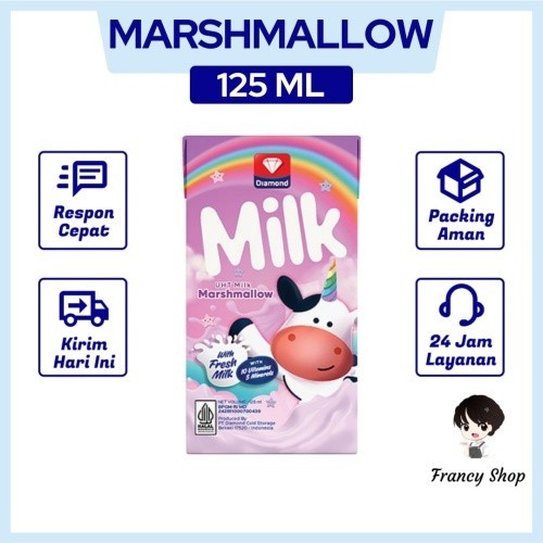 

Susu UHT Diamond Marshmallow 125 ml