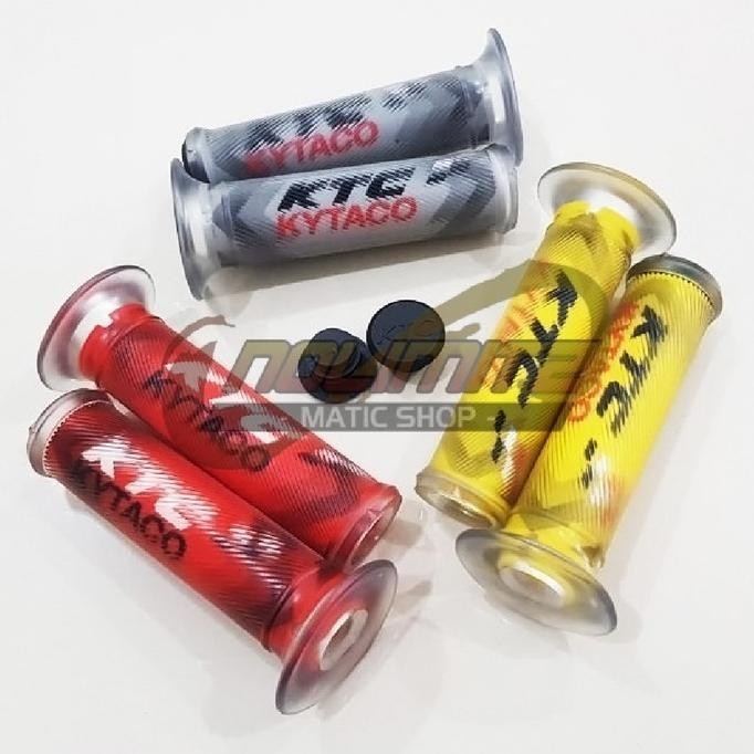 Trendy Handgrip Handfat KTC Kytaco GRP-1901 Universal Aerox 155 NMAX PCX ADV - Abu-abu .,