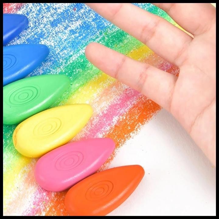

GRATIS ONGKIR CRAYON SET 12 / 24 WARNA OIL PASTEL KRAYON WASHABLE ANTI KOTOR TANGAN !!