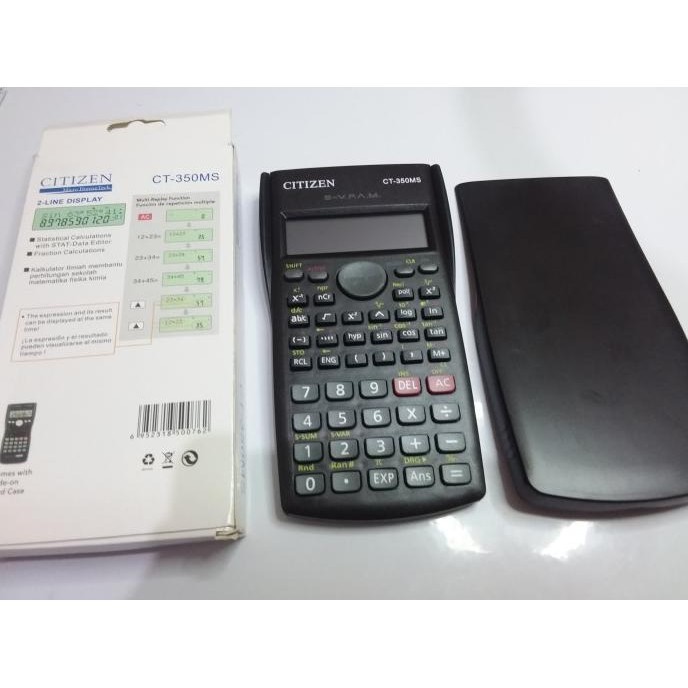 

Limited - Kalkulator Scientific Citizen CT 350 MS / CT-350MS STAT - Data Editor