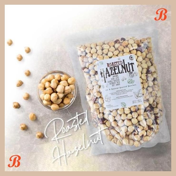 

| HOF | ROASTED HAZELNUT ( KACANG HAZELNUT PANGGANG ) - 1 KG