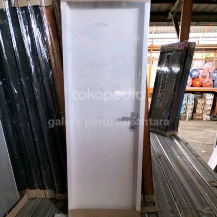 Terlaris Pintu Pvc Polos 80 x 200 Cm Untuk Kamar Mandi / Kamar Tidur / Gudang