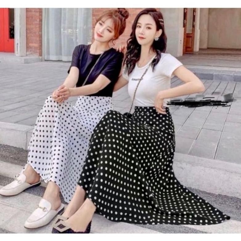 MILIKI FN~ROK.DAILY SKIRT PLISKET PREMIUM/LILY/DAISY/YEJIN/SIZE FIT TO XXL TERMURAH