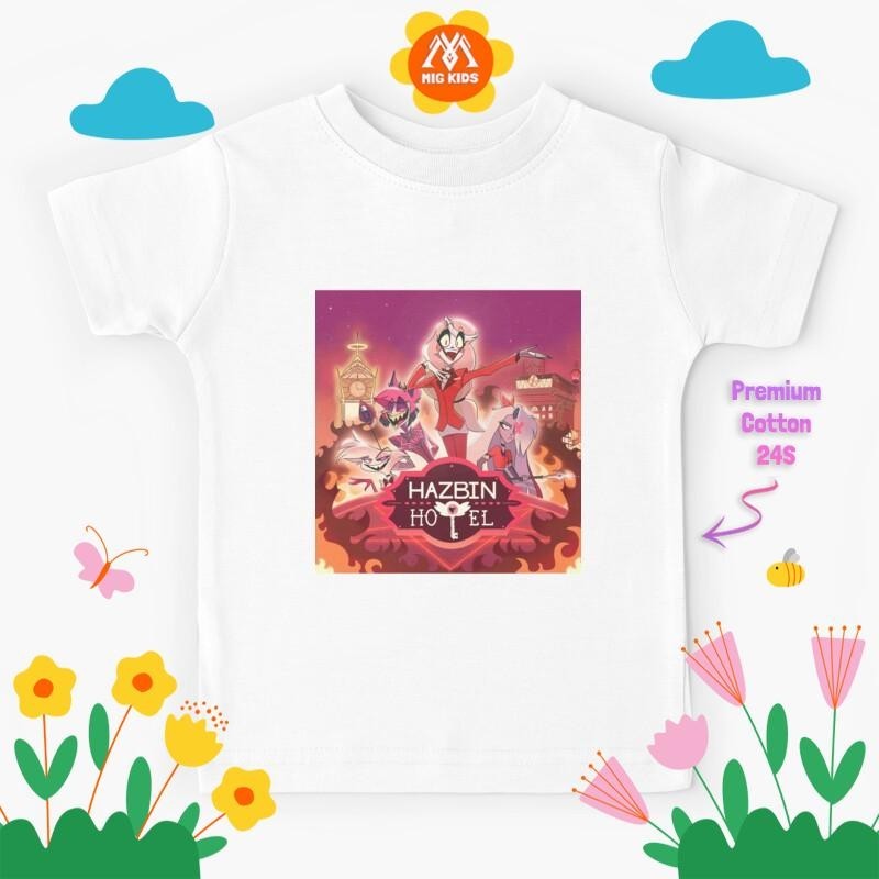 Baju Kaos Anak Hazbin Hotel 2024, Hazbin Hotel Series 169