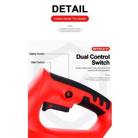 BN Mesin pemotong rumput Pemotong Rumput alat potong rumput Baterai TERLARIS