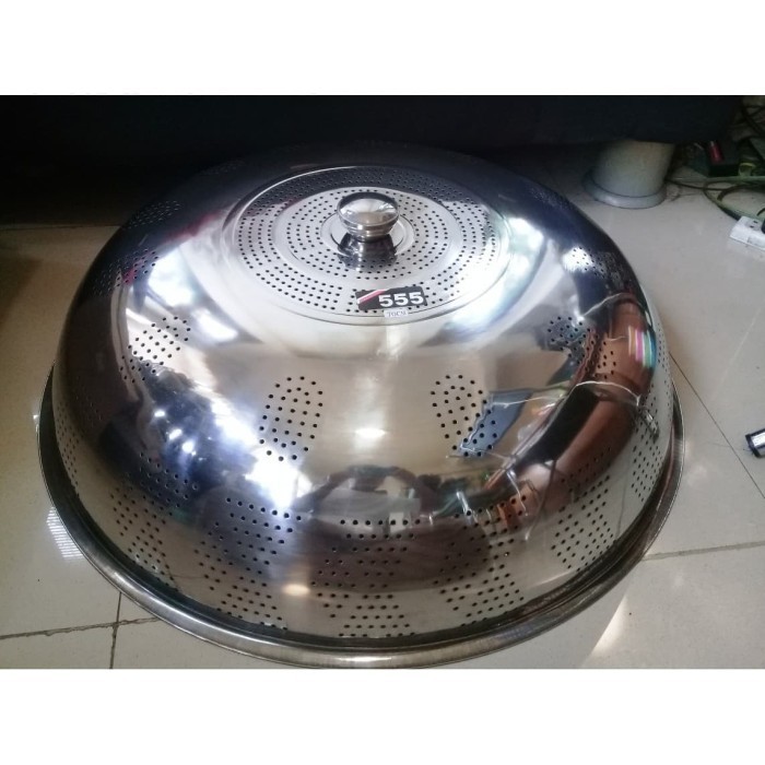 Tudung Saji Tutup Makanan 70Cm Stainless Steel 555 - Only Gojek Grab