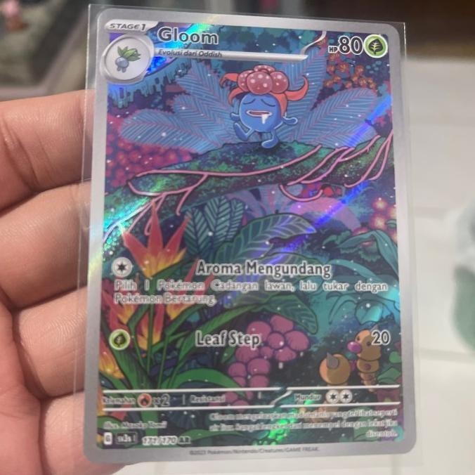 Gloom ar sv3s tcg pokemon indonesia