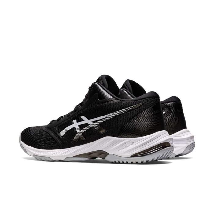 Sepatu Asics Netburner Ballistic Ff Mt 3 Black White 1051A074.001