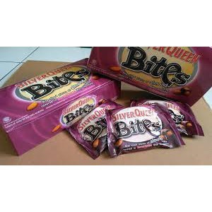

A6R SILVERQUEEN BITES KECIL KACANG MEDE / ALMOND MINI PACK 35 GRAM / COKLAT VALENTINE MURAH ENAK FKL