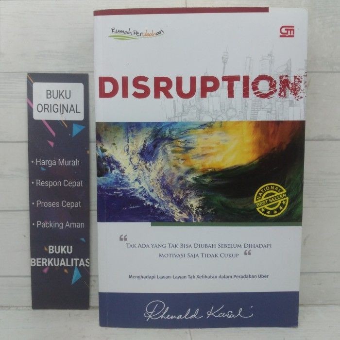 Disruption Rhenald Kasali Buku