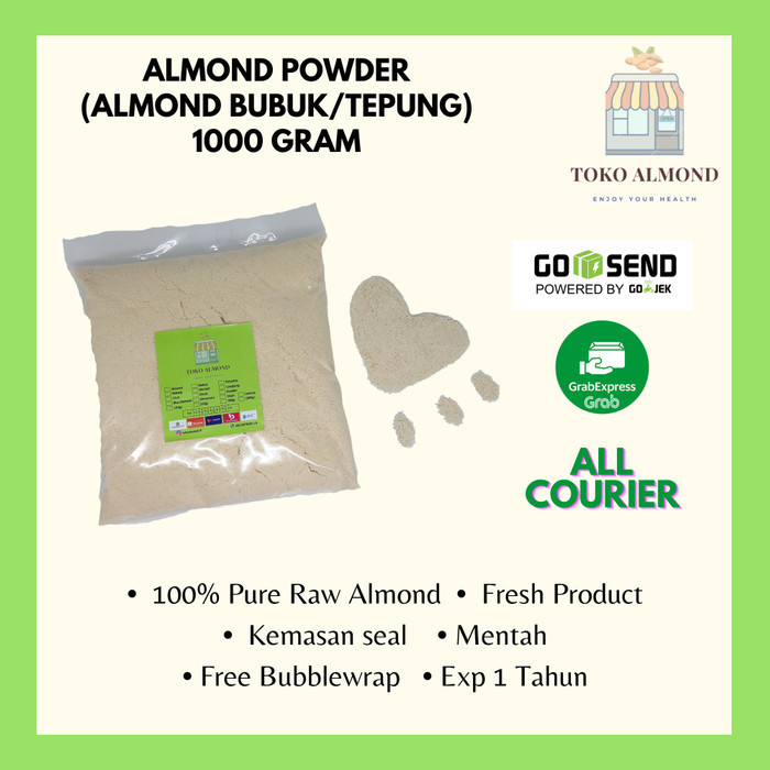 

Bettifer Almond Powder Tepung Almond 1Kg