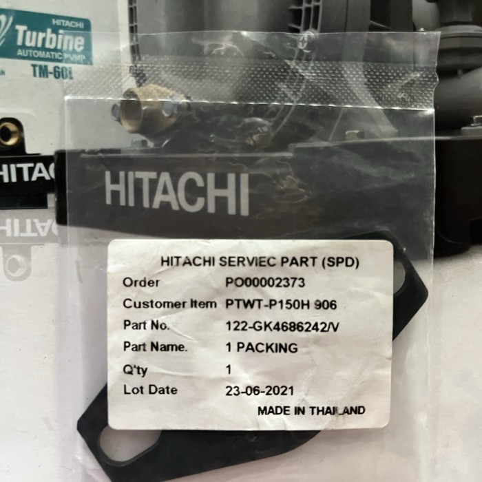 Seal Flank Hitachi WTP-100GX / WTP150GX