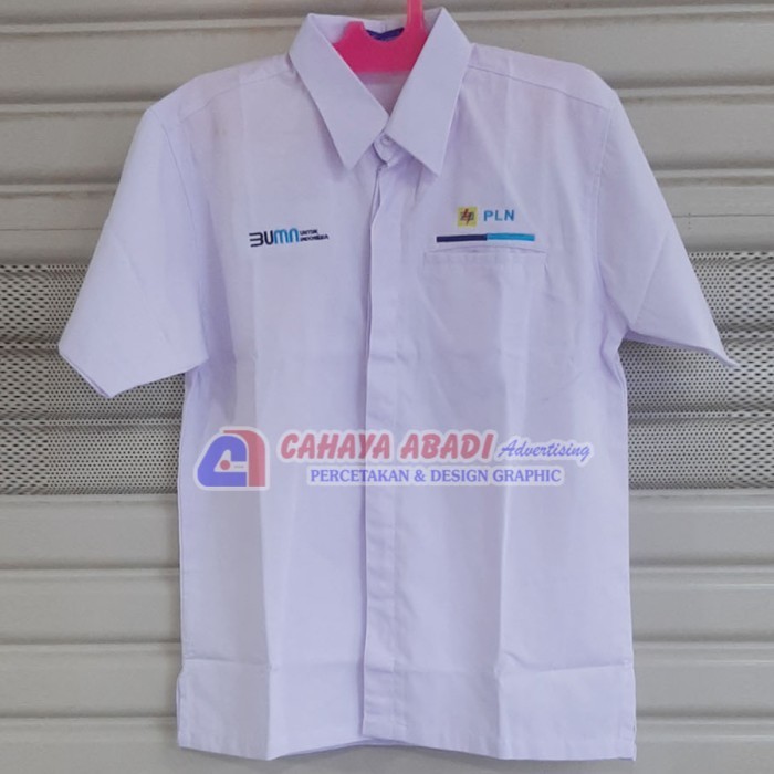 Promo Kemeja Bumn Pln Seragam Bumn Pln Putih