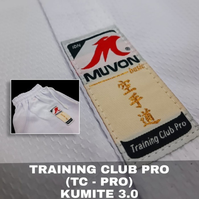 Diskon Muvon Training Club Pro Kumite Tc 3.0 Seragam Baju Karate Tegi
