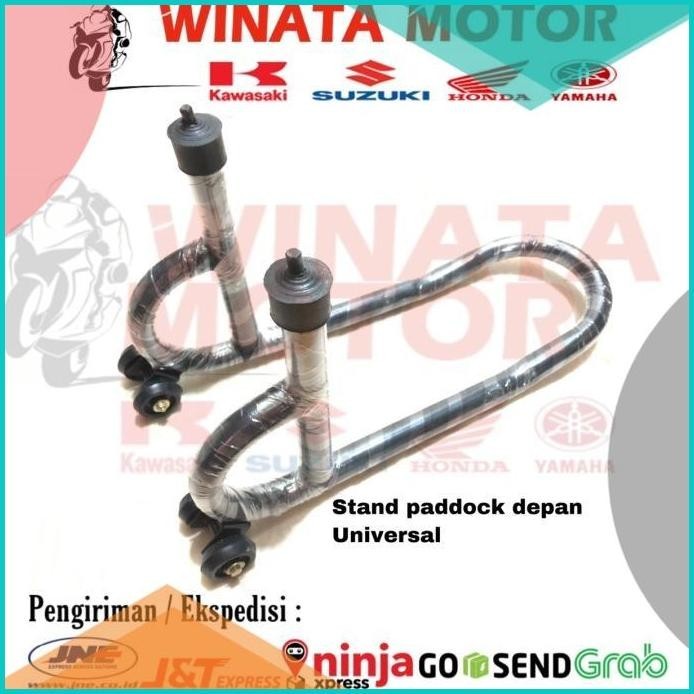 Pedok stand depan / pedok depan / paddock motor depan universal 16novz