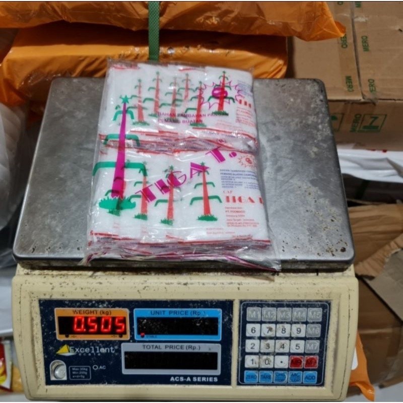 

Sodium Pemanis Buatan Tiga Tebu / Natrium Siklamat Sakarin 1 Pak Isi 20 Pcs