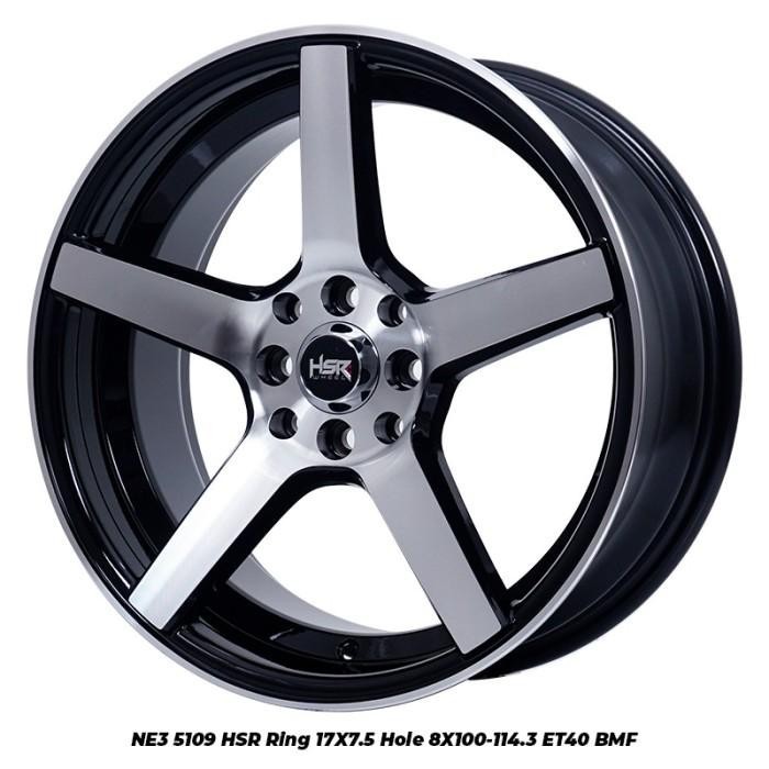 VELG MOBIL SUZUKI SWIFT R17 VELG RACING HSR NE3 RING 17 BAUT 4 BMF