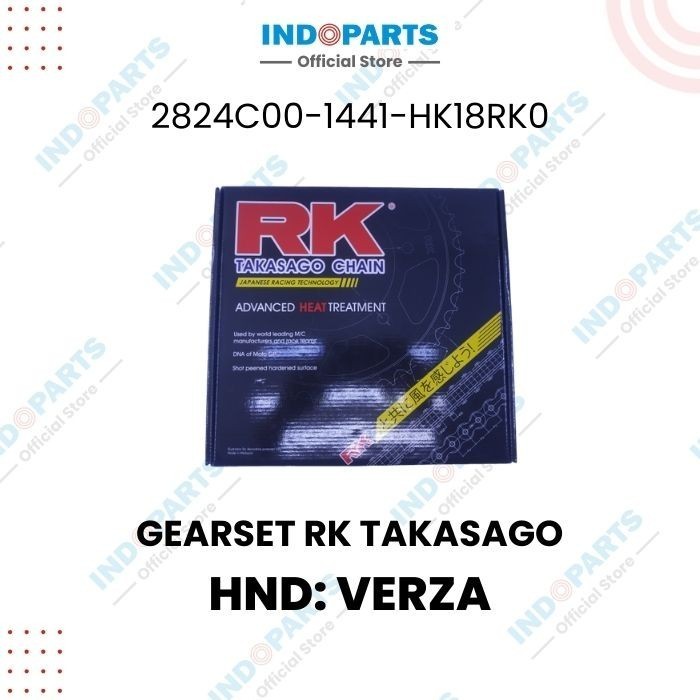 GEAR SET (girset) HONDA Verza, RK Takasago