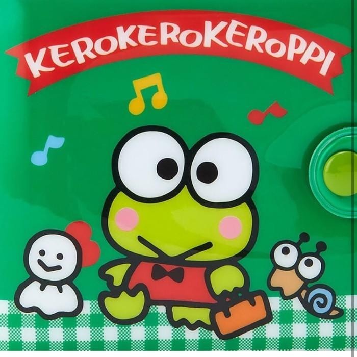 Sanrio Vinyl Wallet Keroppi