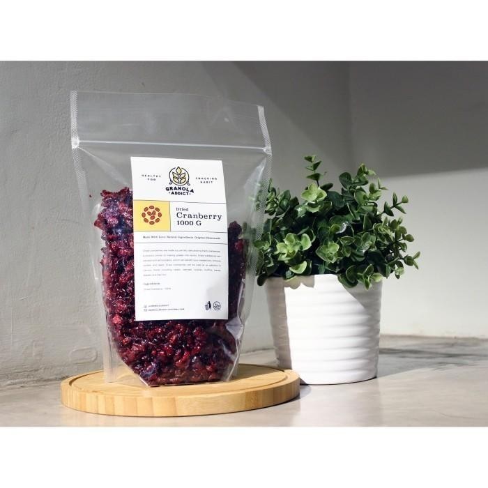 

TERBAIK! PROMO BUAH DRIED CRANBERRY / CRANBERRIES KERING 1KG