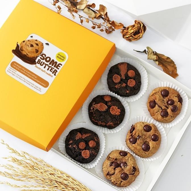 

Soft Cookies Hampers Chocolate Cookies 6 Pcs In A Box | Fudgy & Chewy