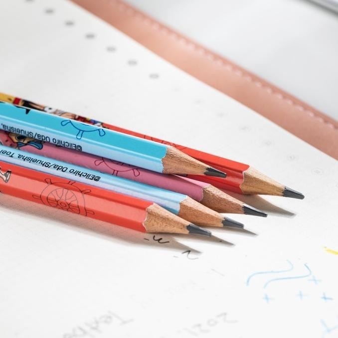 

Terbaru - Deli Graphite Pencil / Pensil Kayu 2B Edisi One Piece 12Pcs/Box EC021 ,,