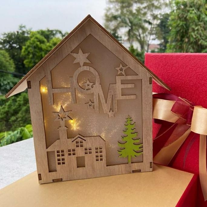 

Cr 9 With Fancy Box Hadiah Natal ,Hampers Natal,Christmas Gift, Natal