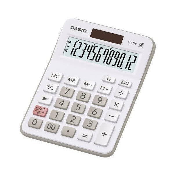 

Calculator Casio Mx12 B Kalkulator Desktop Meja / Kantor Mx12B