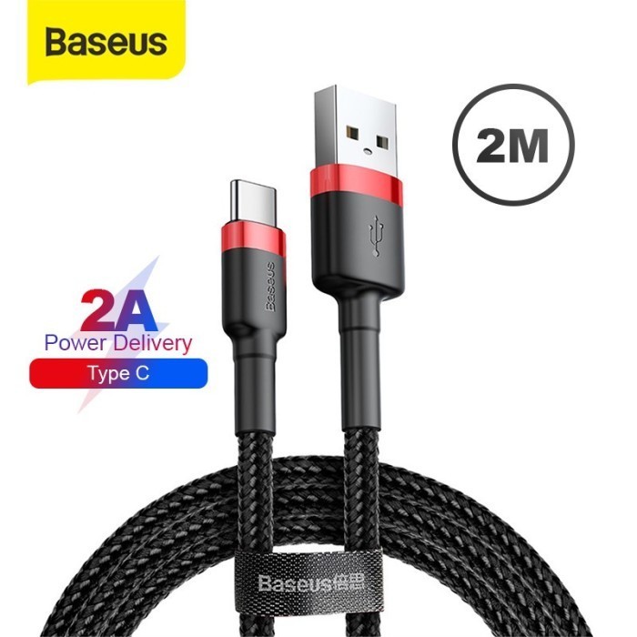 Baseus Kabel Data Cafule Type C 2A 2M Fast Charging
