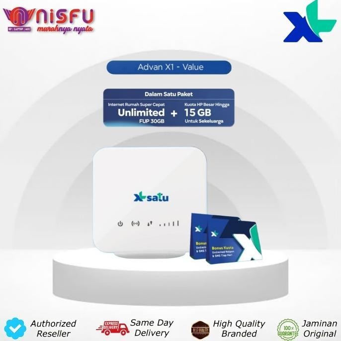 BARANG TERLARIS [ NISFU ] Modem Router XL Satu Lite X1 / XL Satu Lite CPE