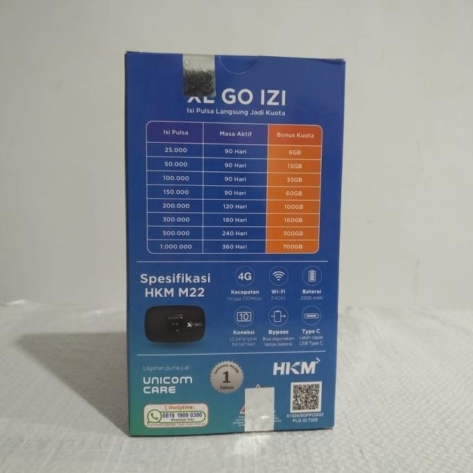 BARANG TERLARIS MODEM HKM M22 XL GO MODEM WIFI 4G LTE HKM M22 XL UNLOCK