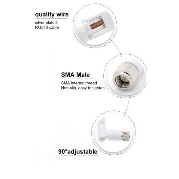 BARANG TERLARIS New Antena Penguat Sinyal Modem Huawei 4G TELKOMSEL Orbit Star 2