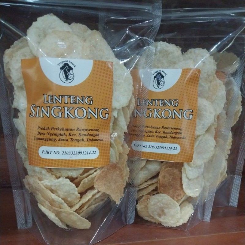 

LENTENG SINGKONG - TRAPPIST SNACK - RAWASENENG