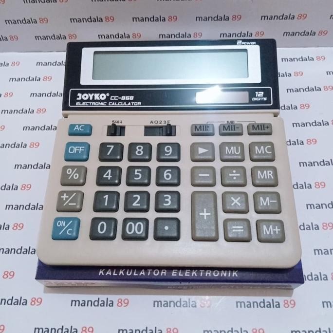 

New CALCULATOR 12 DIGIT CC-868 merk joyko .,