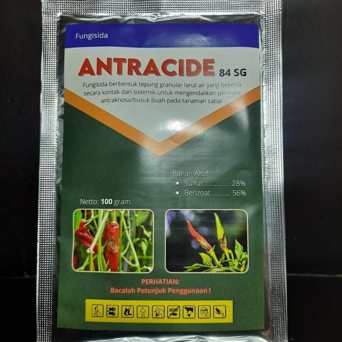 Hot Sale Antracide Fungisida Detacide Antraknosa Pathek 100 gram .,