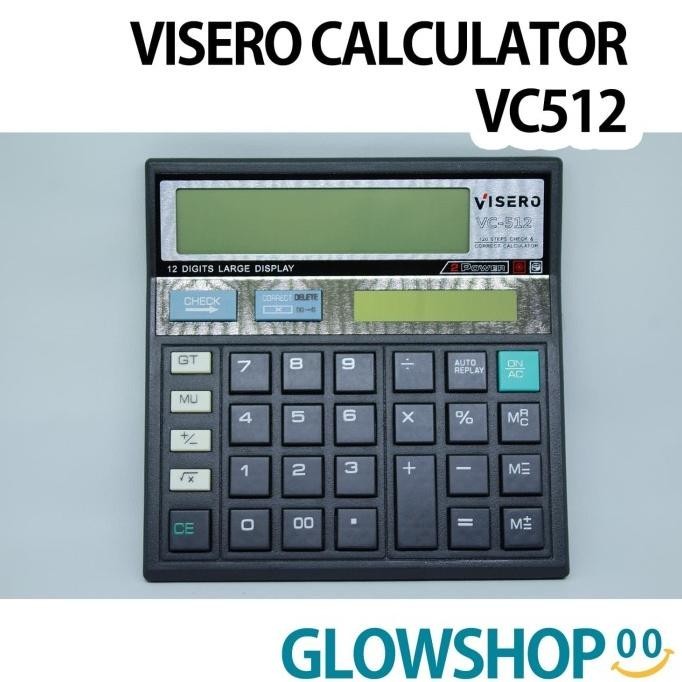

Berkualitas! KALKULATOR VISERO VC512 !
